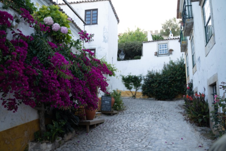 Rue Óbidos Portugal