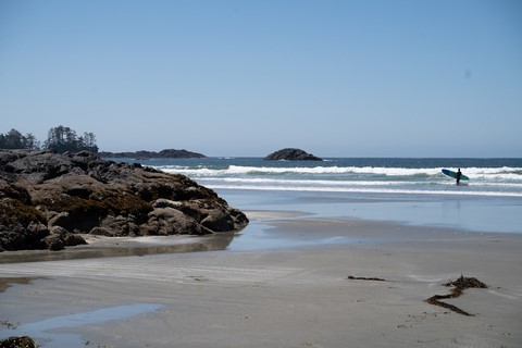 Chesterman Beach Tofino Vancouver Island Canada