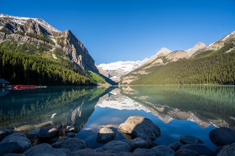 Lake Louise - Plain of six Glaciers, Devil’s Thumb & Agnes Lake Banff National Park Canada