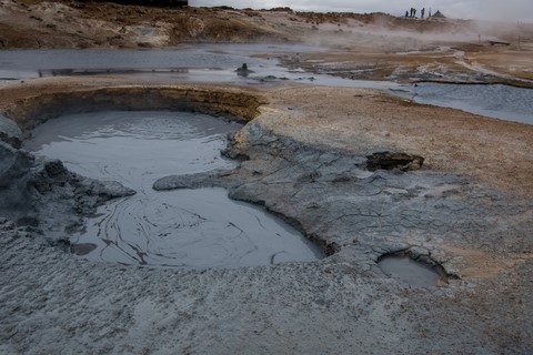 Hverir Mud pool 2 Myvatn Islande Iceland