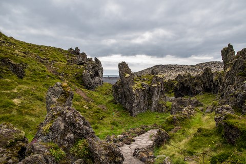 Djúpalónssandur & Drivtik Péninsule de Snaefellness Islande Iceland