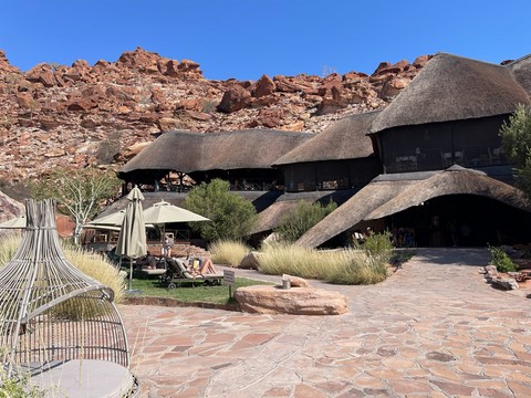 Twyfelfontein country lodge Namibie