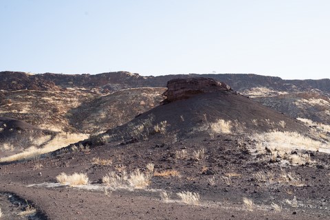 Burnt Mountains Twyfelfontein Namibie