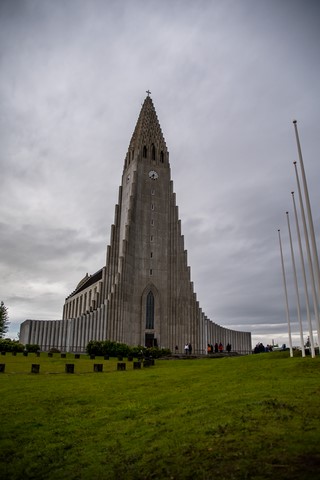 Church Hallgrimskirkja Reykjavik Islande Iceland