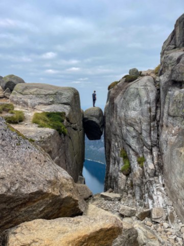 Kjeragbolten Lysebotn Norvège