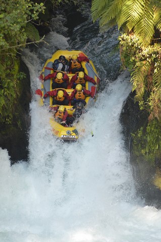 Rafting Okere falls Nouvelle-Zélande