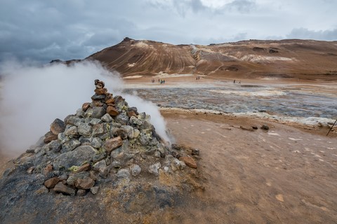 Hverir Myvatn Islande Iceland