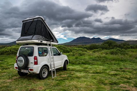 Suzuki Jimny 4x4 Roof Tent Islande Iceland
