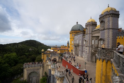Parc et Palais Da Pena Sintra Lisbonne Portugal