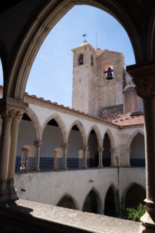 Cloître Monastère de Tomar Portugal