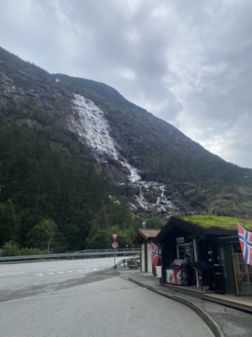 Langfossen Odda Norvège