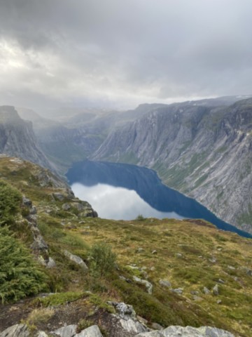Ringedalsvatnet Trolltunga Odda Norvège