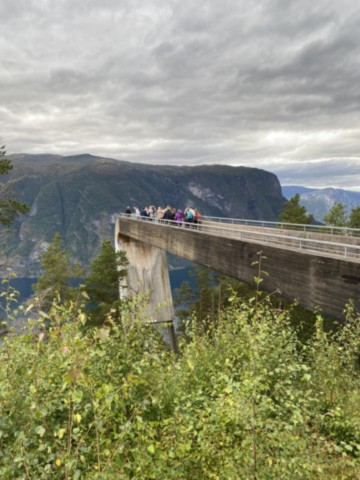 Stegastein viewpoint Aurland Norvège