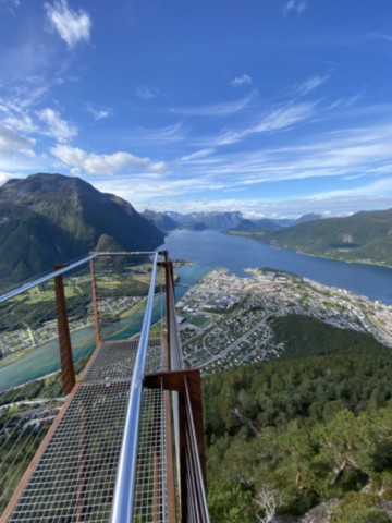 Rampestreken Åndalsnes Norvège