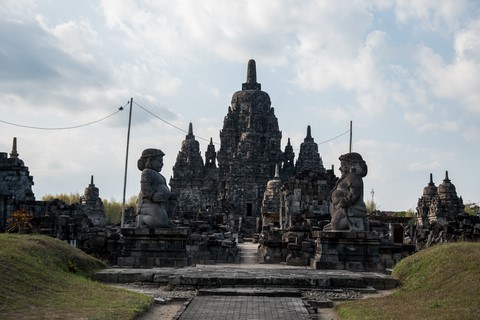 Candi Sewu Prambanan Temple Yogyakarta Java Indonésie