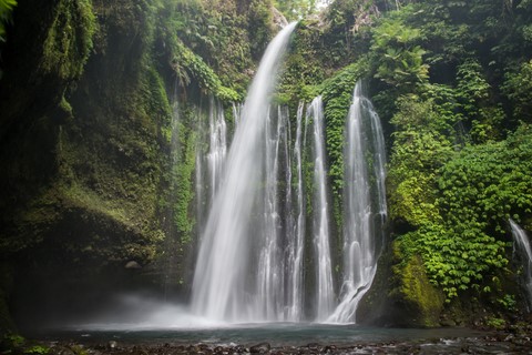 Tiu Kelep waterfall Senaru Lombok Indonésie