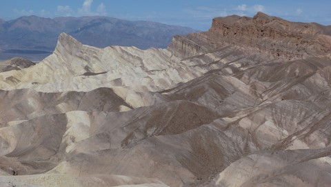 Zabriskie point Death valley Etats-Unis