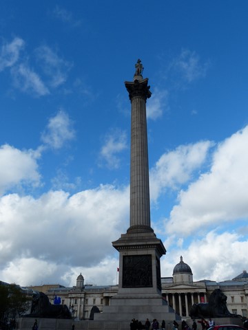 Trafalgar square Londres Angleterre