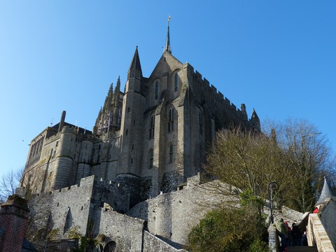 Abbaye du Mont-Saint-Michel Normandie France