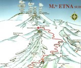 Carte Etna Sicile