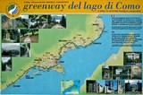Carte Greenway lago di Como
