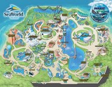 Plan Sea World Orlando Floride Etats-Unis