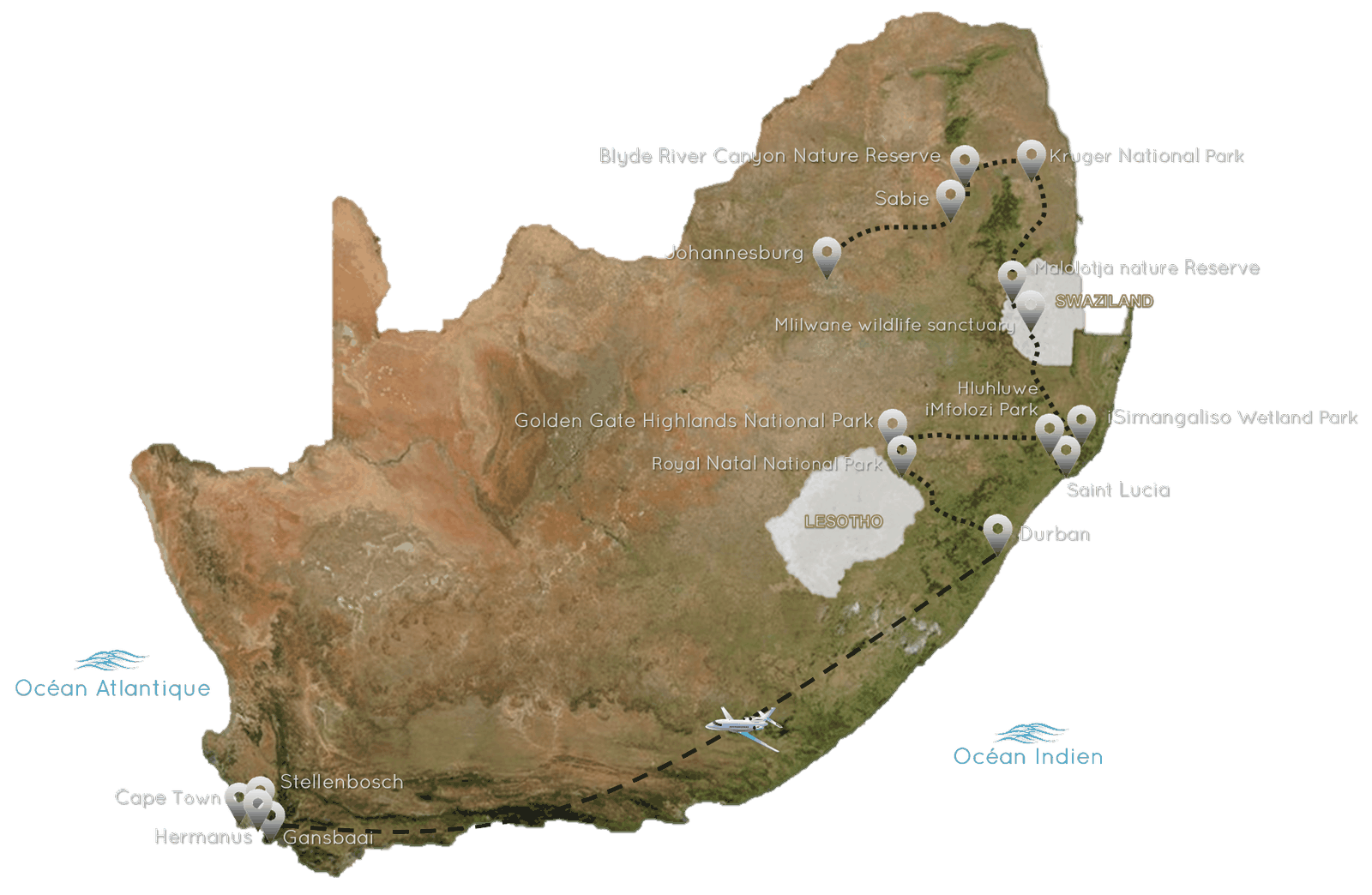 Circuit Afrique du Sud 3 semaines 2016