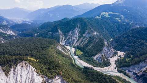 Canyon Ruinaulta Flims Suisse 2