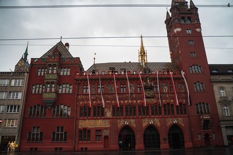 Hôtel de ville Rathaus basel Bâle Suisse