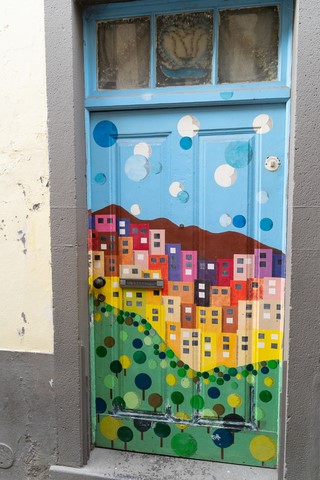 Street art quartier Maria Maior 2 Funchal Madère