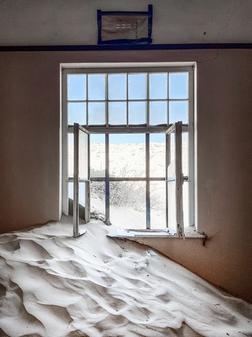 Ville fantôme de Kolmanskop Luderitz Namibie