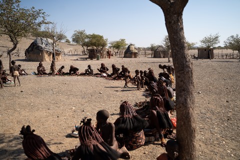 Marché Himbas Opuwo Namibie