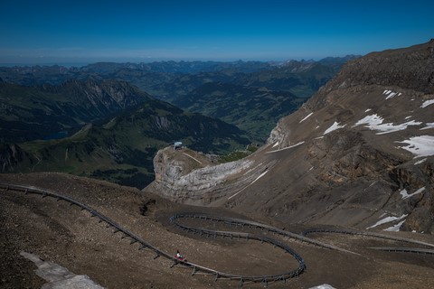 Alpine coaster Glacier 3000 Suisse