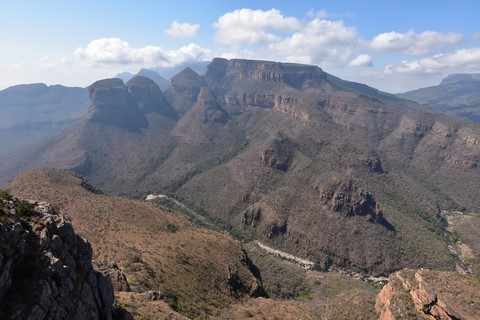 The three rondavels Blyde River Canyon
