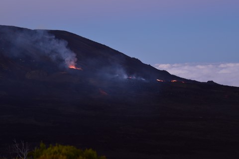 Eruption Aout à Octobre 2015 Piton de la Fournaise 2 La Réunion