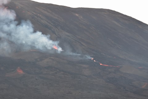 Eruption Aout à Octobre 2015 Piton de la Fournaise 1 La Réunion
