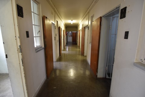 Couloir des cellules Robben Island