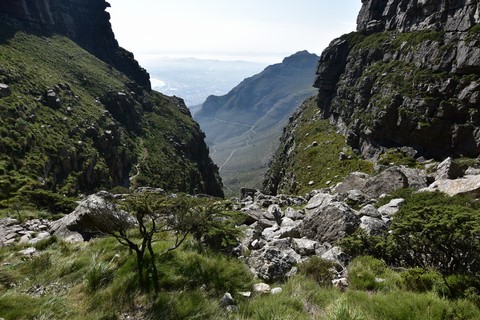 Platteklip gorge Table Mountain Cape Town