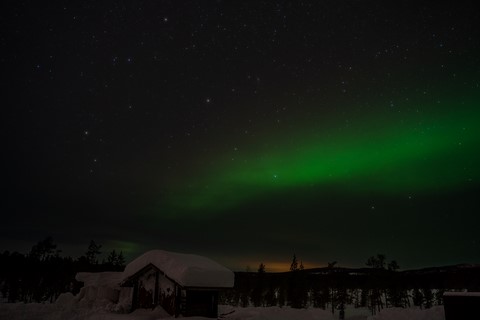 Laponie Finlandaise Inari Aurores boréales