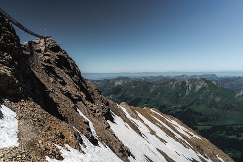 Peak walk by Tissot Glacier 3000 Suisse