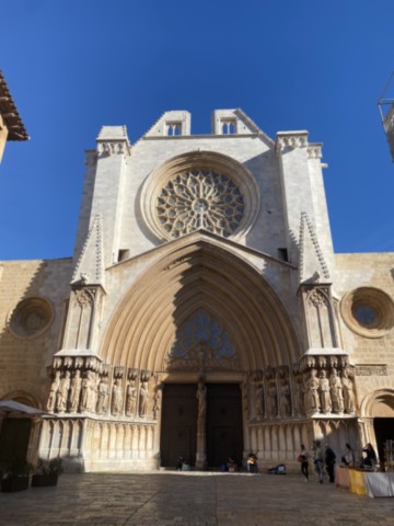 Cathédrale Sainte-Thècle Tarragone Espagne