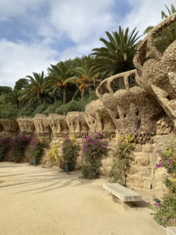 Le Théâtre Grec Parc Güell Barcelone Espagne