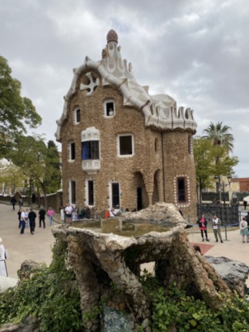 Pavillon de Conciergerie Parc Güell Barcelone Espagne