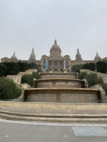 Palau Nacional Montjuïc Barcelone Espagne