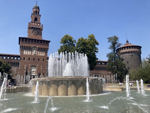 Château des Sforza Milan