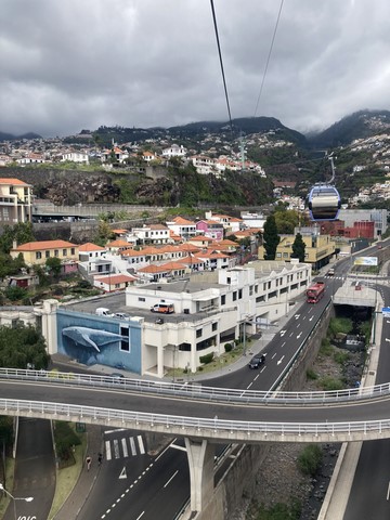 Téléphérqieu de Funchal à Monte Funchal Madère