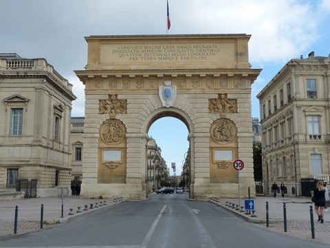 L'arc de Triomphe Montpellier