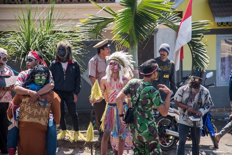 Carnaval Mount Bromo Java Indonésie