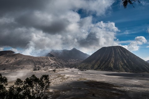 Bromo et Batok Mount Bromo Java Indonésie