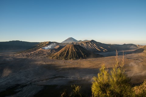 Mount Bromo Batok Semeru Java Indonésie